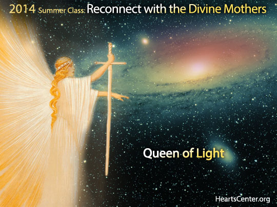 The Queen of Light, the Goddess of Purity and the Goddess Light Infuse Us with the Wholeness and Holiness of Purity (video) - Featured HeartStreams